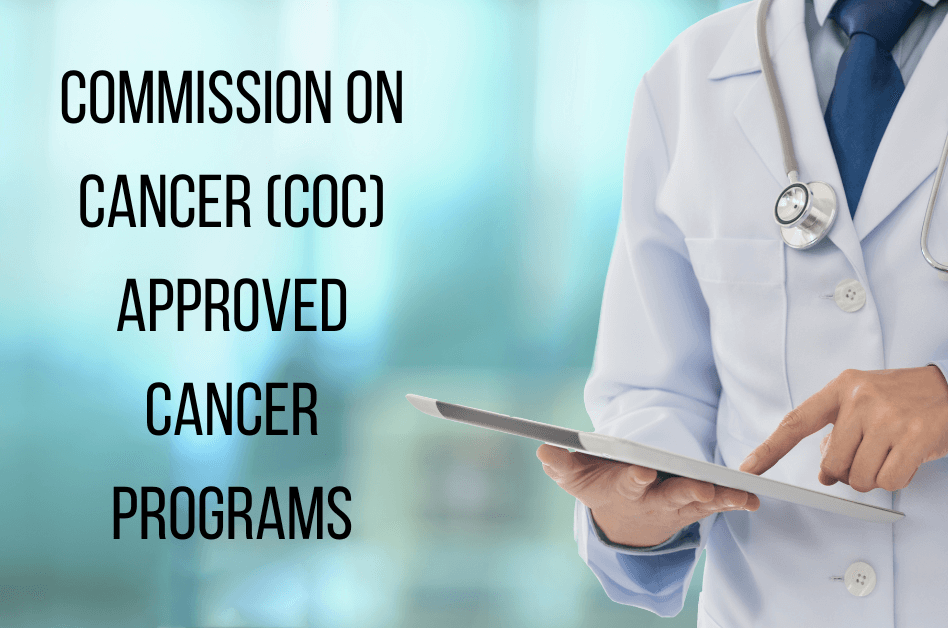 doctor reading paper on coc approved cancer programs