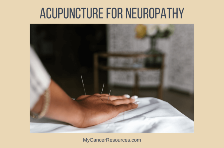 acupuncture for neuropathy needles in hand